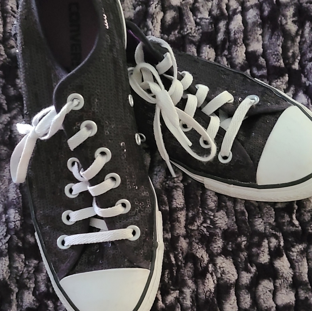 Vintage Bling Converse